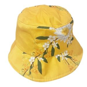 Sabaidee Fest Southeast Asia Culture Yellow‎ Floral Bucket Hat